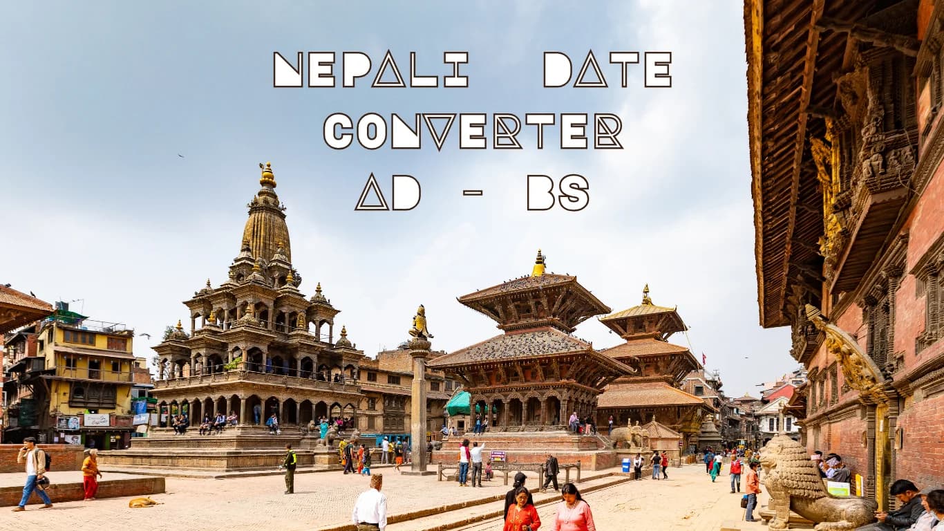 Nepali Date Converter — AD to BS & BS to AD